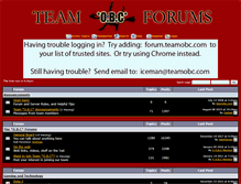 Tablet Screenshot of forum.teamobc.com